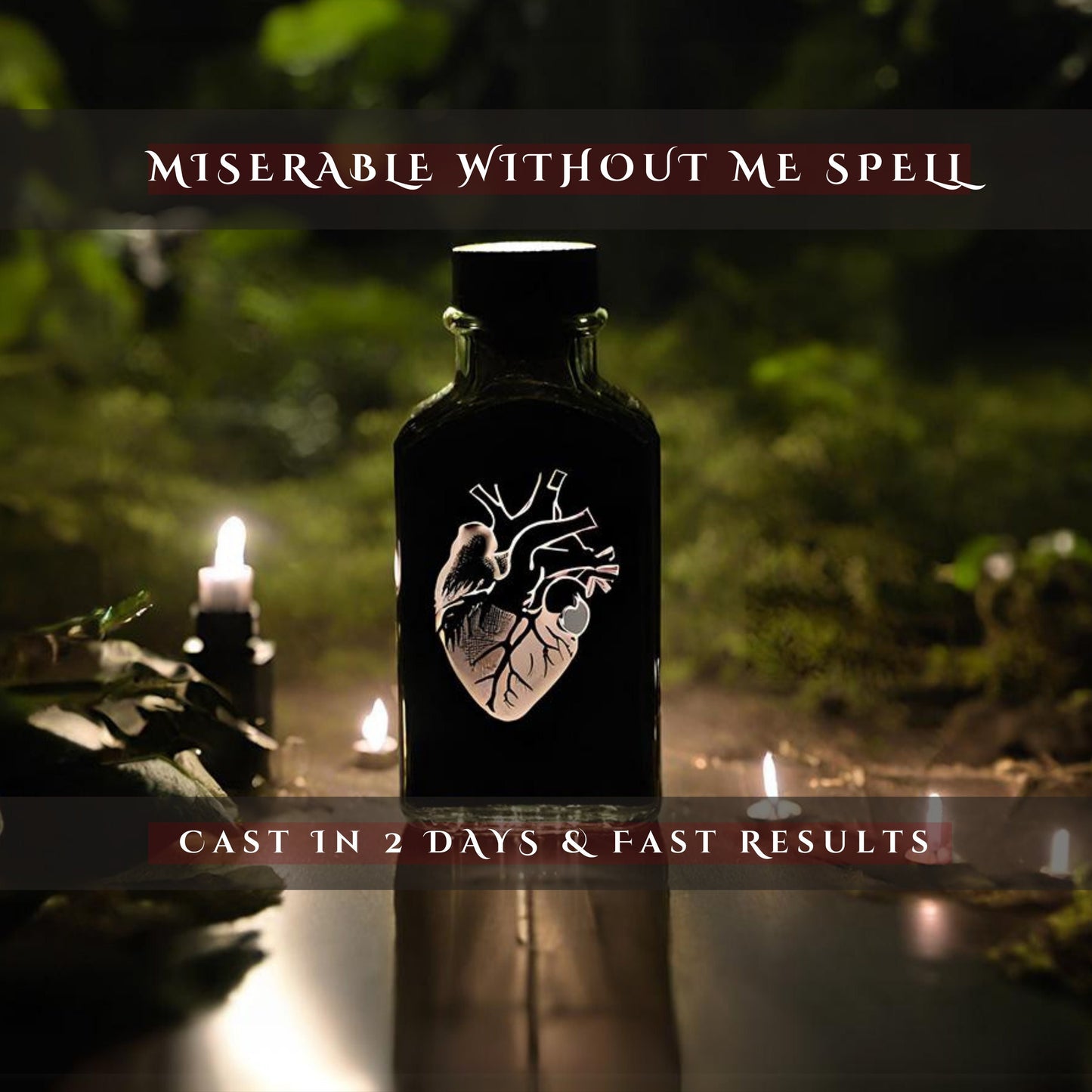 Miserable Without Me Regret Spell