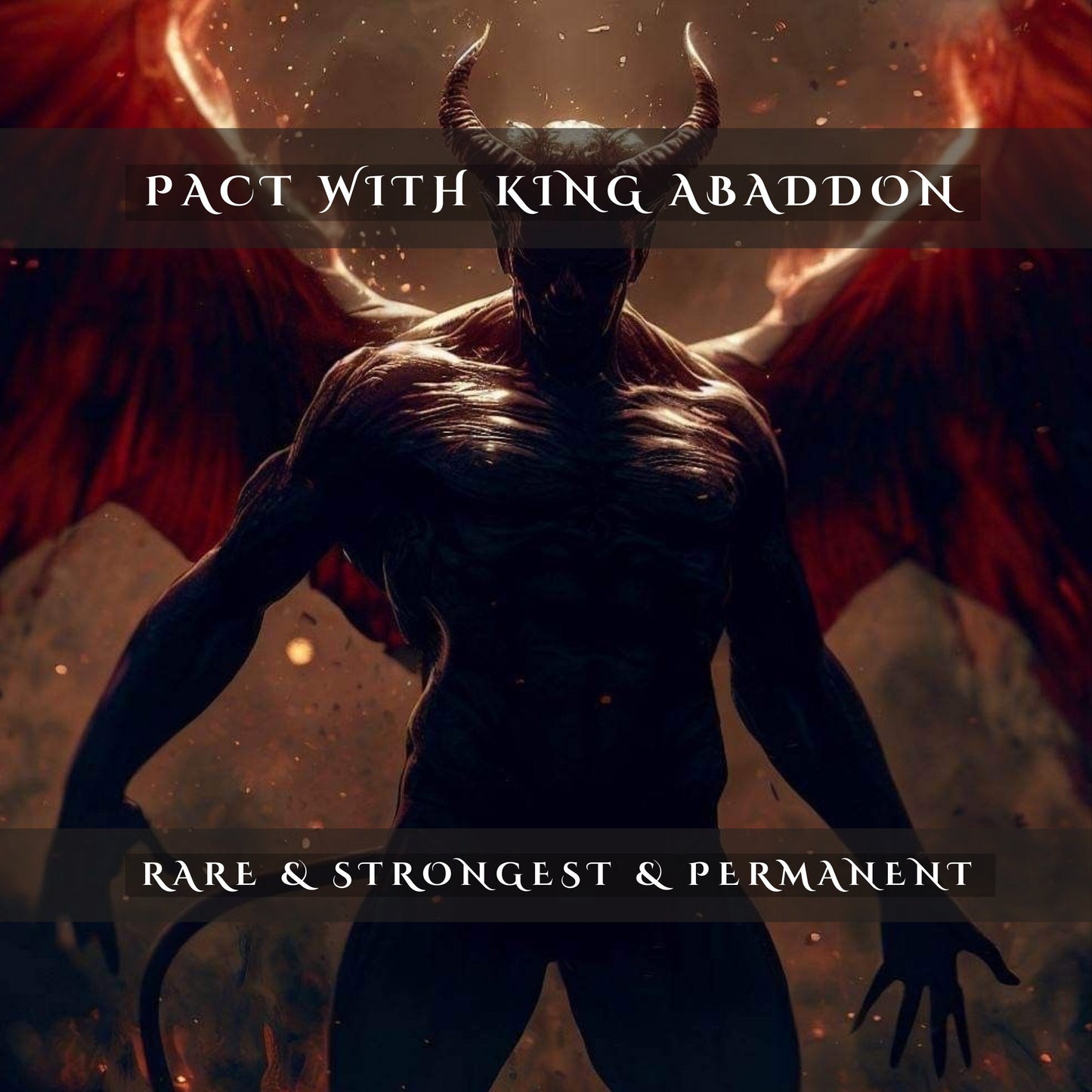 Pact with Abaddon Negative Energy and Black Magic Destroyer Demon