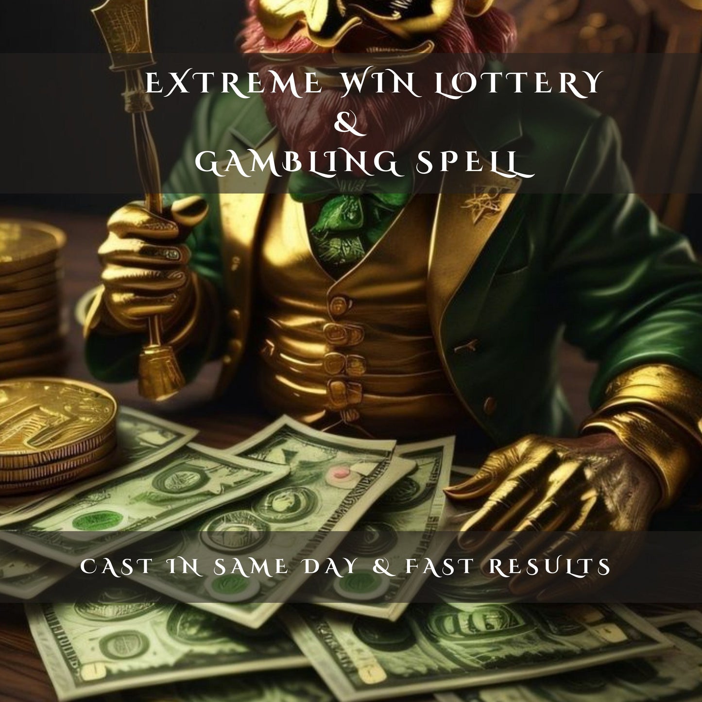 Extreme Win Lottery Gambling Spell