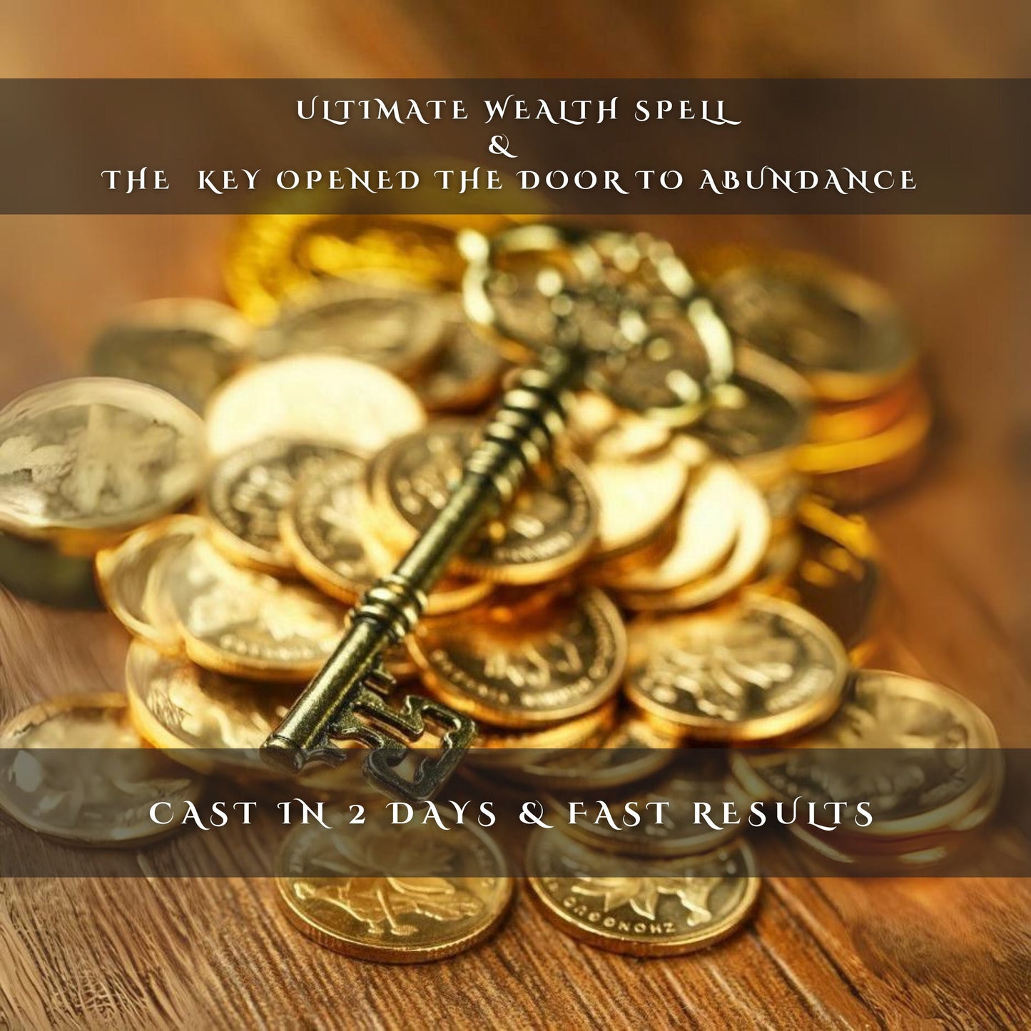 Ultimate Wealth Spell The Key Opened The Door To Abundance