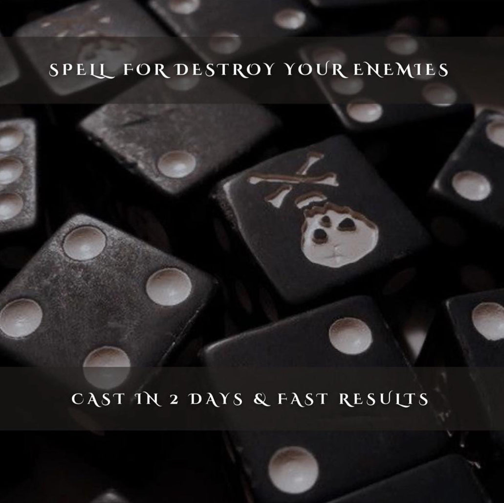 Destroy Your Enemies Curse Your Target Spell