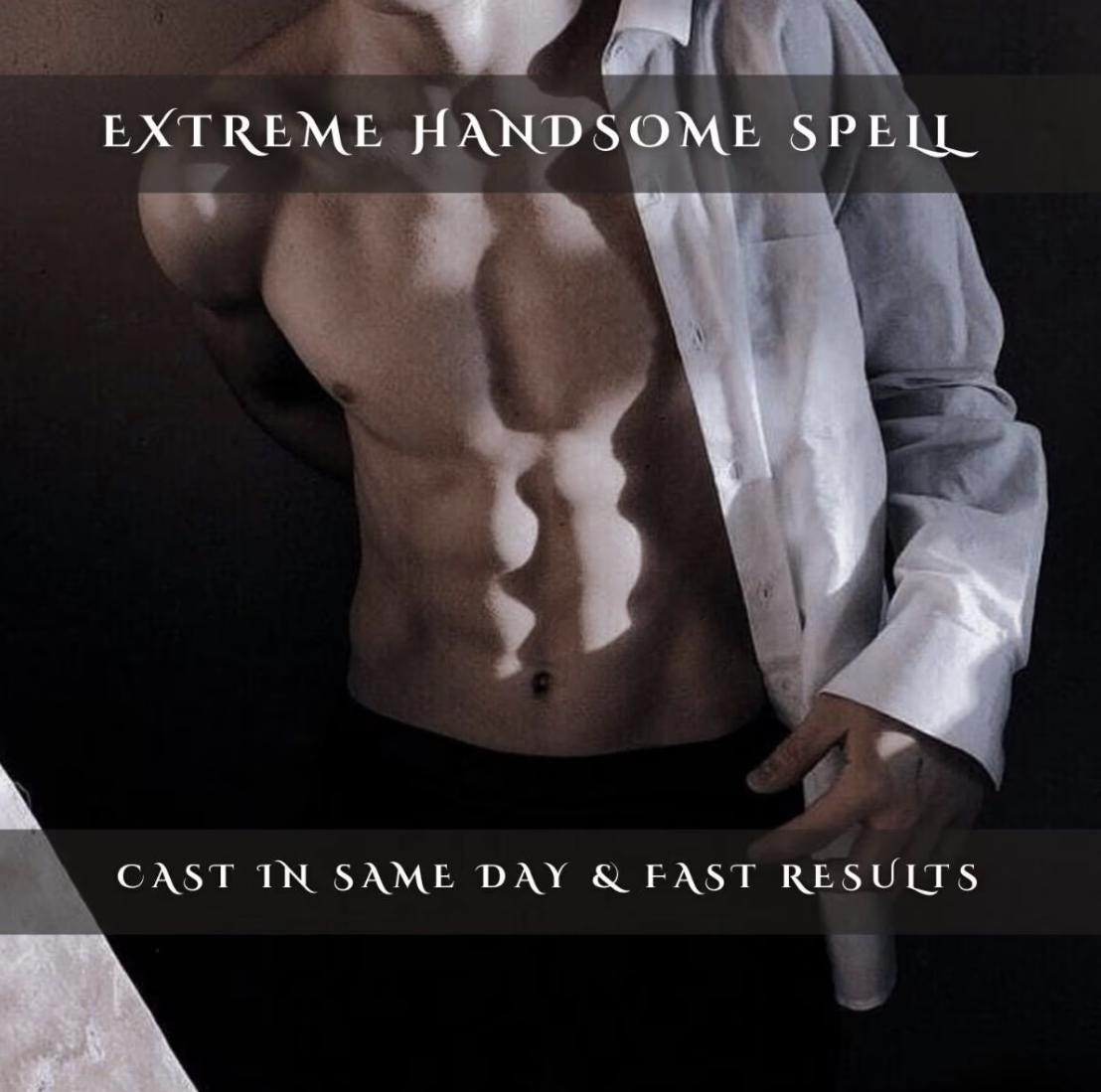 Extreme Handsome Dream Muscular Body Spell with Marbas