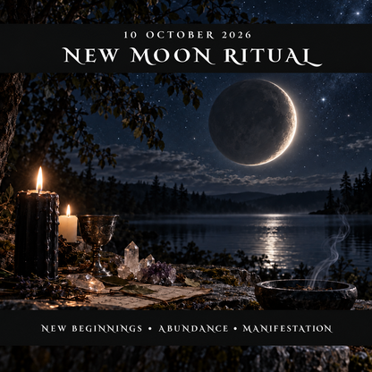 October 10 New Moon Ritual | New Beginnings, Abundance & Personal Manifestation